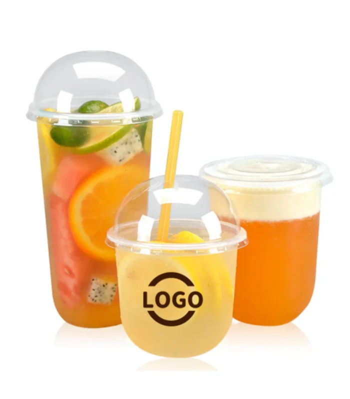 Custom Clear Plastic Cups